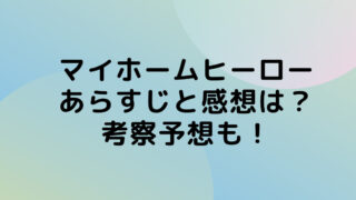 マイホームヒーロー